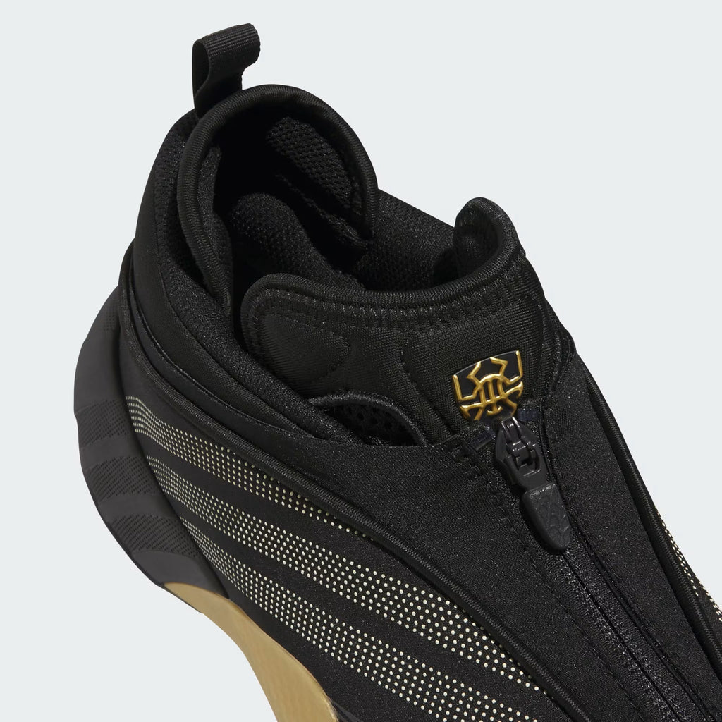 Men's Adidas D.O.N Issue 7 - Core Black / Gold Metallic / Ice Gold Met