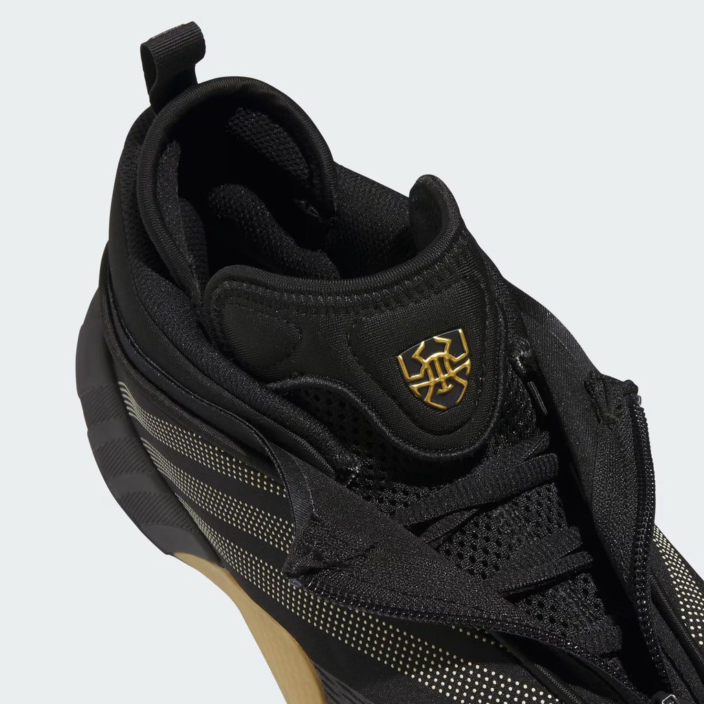 Men's Adidas D.O.N Issue 7 - Core Black / Gold Metallic / Ice Gold Met