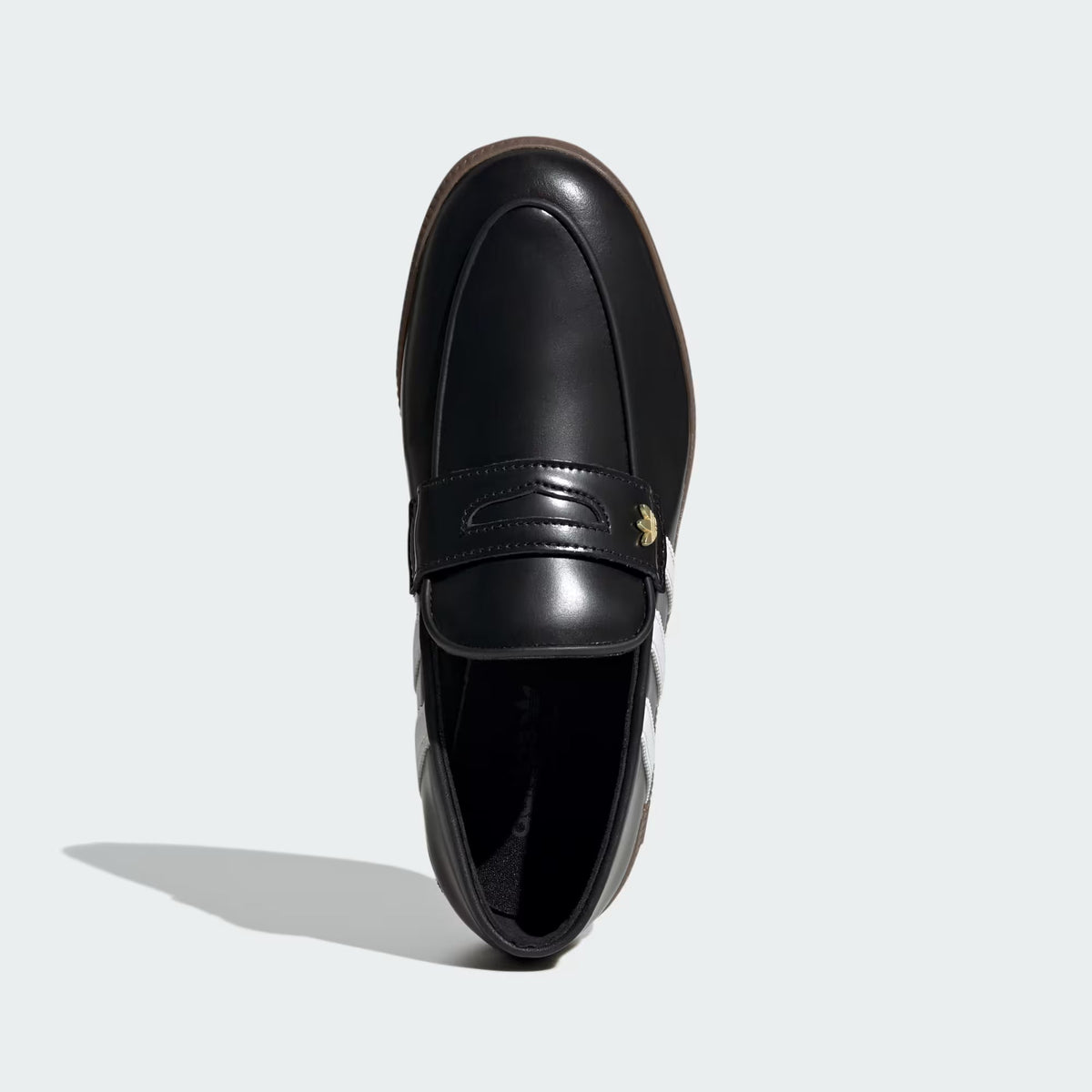 Men's Adidas Handball Spezial Loafer - Core Black / Cloud White / Gold