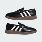 Men's Adidas Handball Spezial Loafer - Core Black / Cloud White / Gold