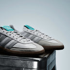 Men's Adidas Handball Spezial Mercedes - Cloud White / Silver Metallic