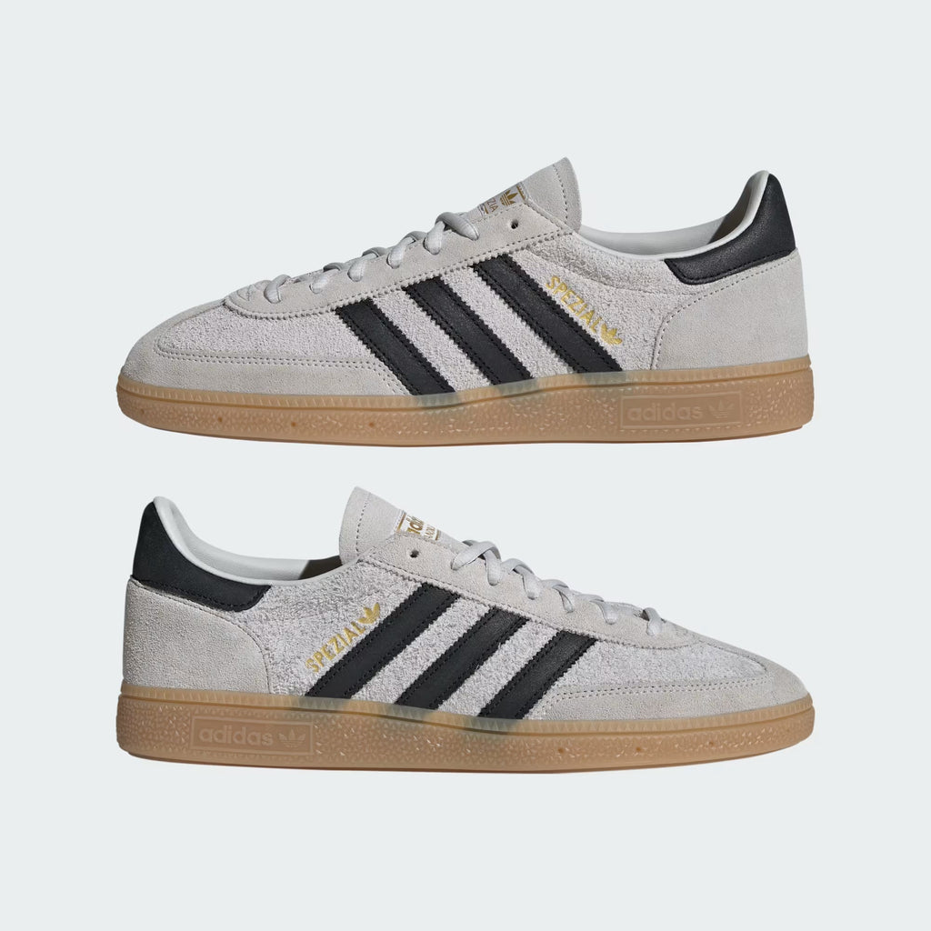Men's Adidas Handball Spezial - Grey One / Core Black