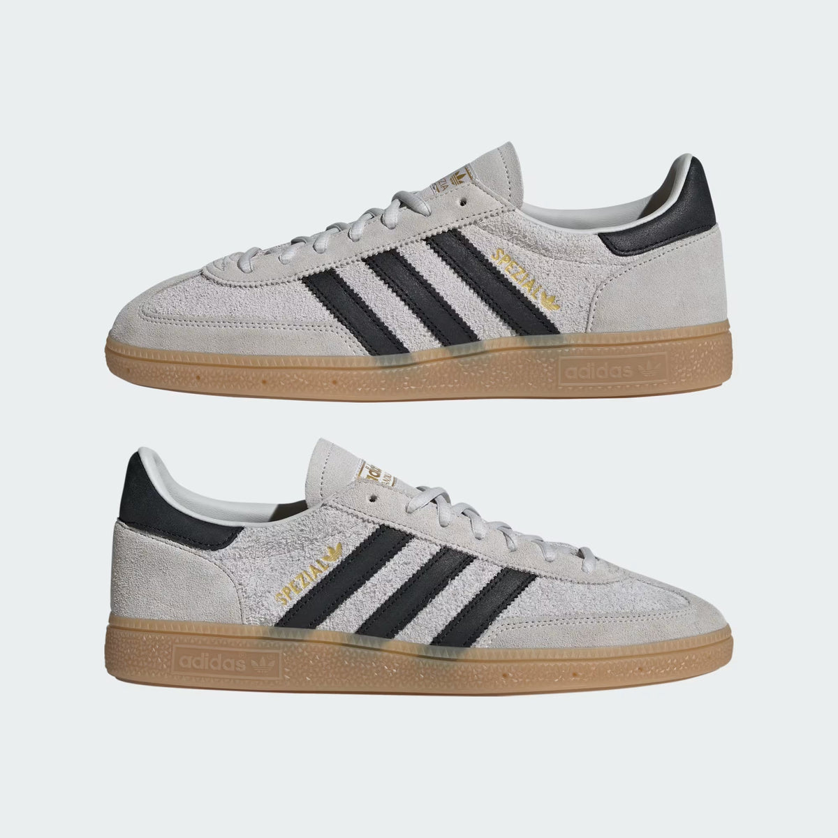 Men's Adidas Handball Spezial - Grey One / Core Black