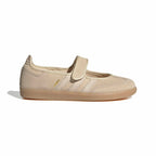 adidas Samba Jane Shoes Color: SANSTR/SANSTR/GOLDMT Style: HQ9496