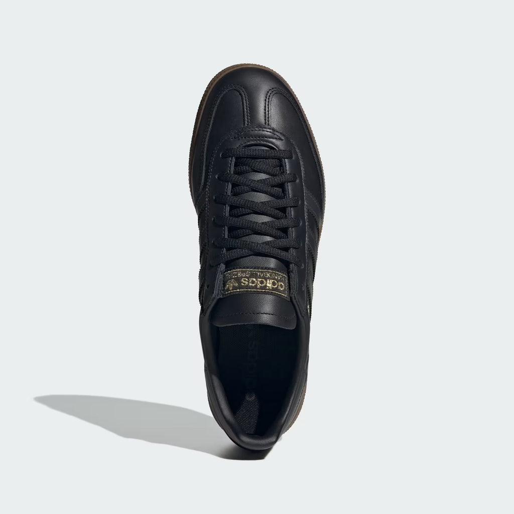 Men's Adidas Handball Spezial - Core Black/Carbon/Gold Metallic