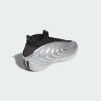 Men's Adidas Harden Volume 10 - Silver Metallic / Core Black / Lucid Orange