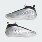 Men's Adidas Harden Volume 10 - Silver Metallic / Core Black / Lucid Orange