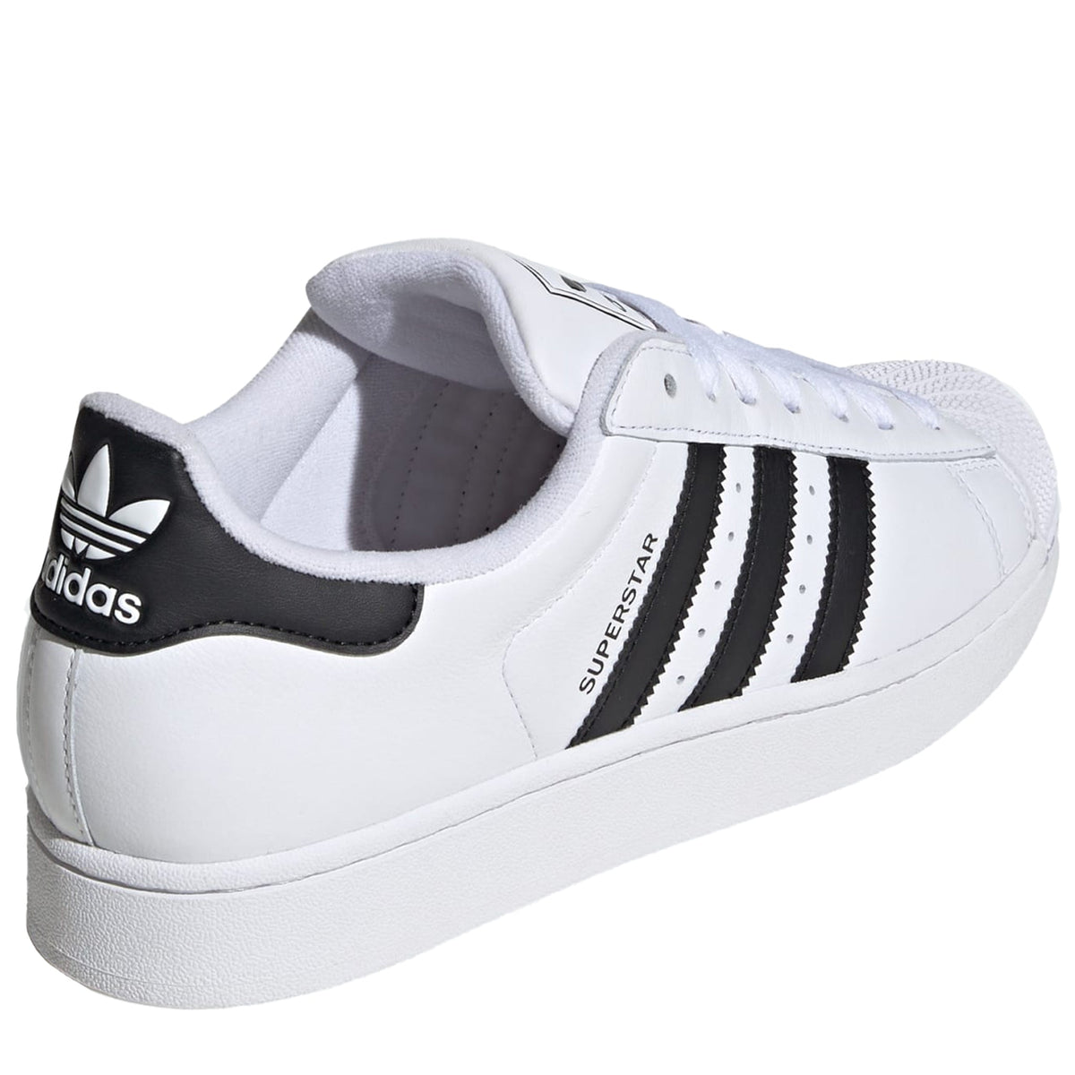 Men's Adidas Superstar II Shoes - Cloud White/Core Black