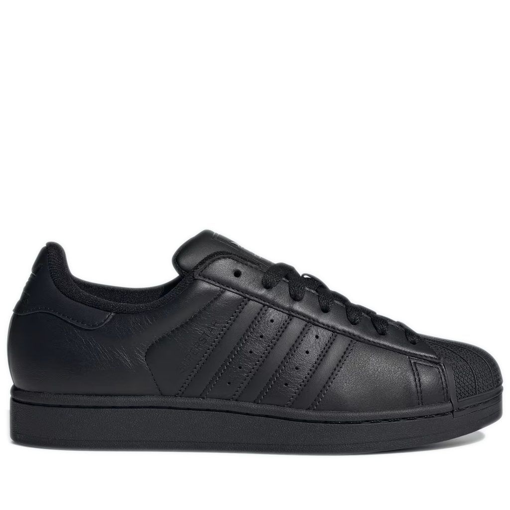 Men's Adidas Superstar II Shoes - Core Black/Core Black