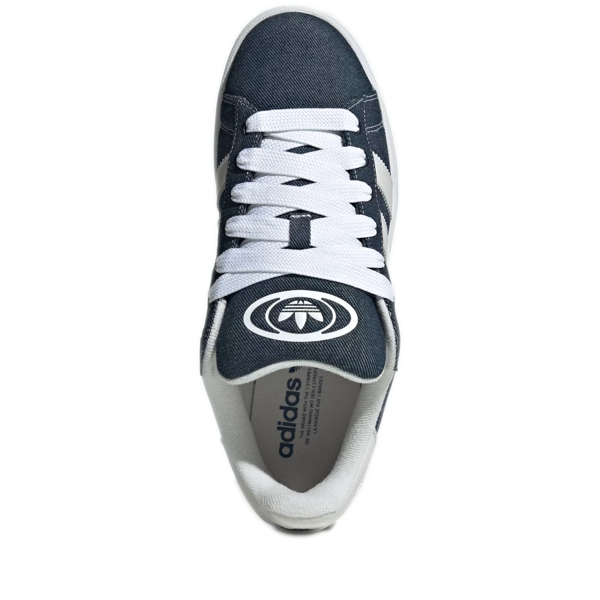 Men's Adidas Campus 00s Shoes - Night Indigo/Crystal White/Cloud White