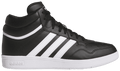 Adidas Men's Black / White Hoops 4.0 Mid Sneakers, JQ9994