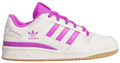 Adidas Womens Forum Low CL 'White Purple Burst', JR0474