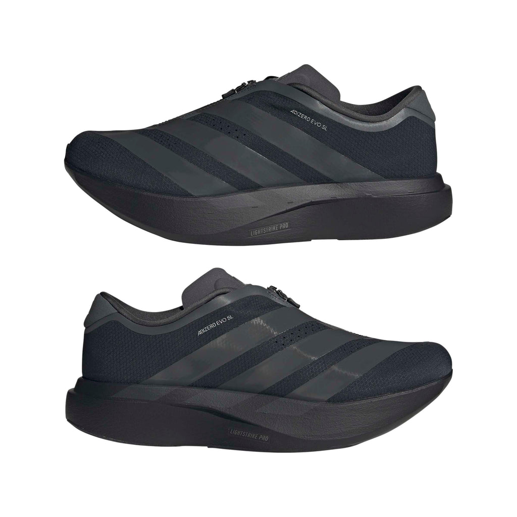 Adidas Adizero Evo SL ZIP Color: CBLACK/GRESIX/SILVMNT Style: KH9620