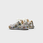 Mihara Yasuhiro Peterson 23 Original Sole Sputtering Canvas Low Top Sneaker - White