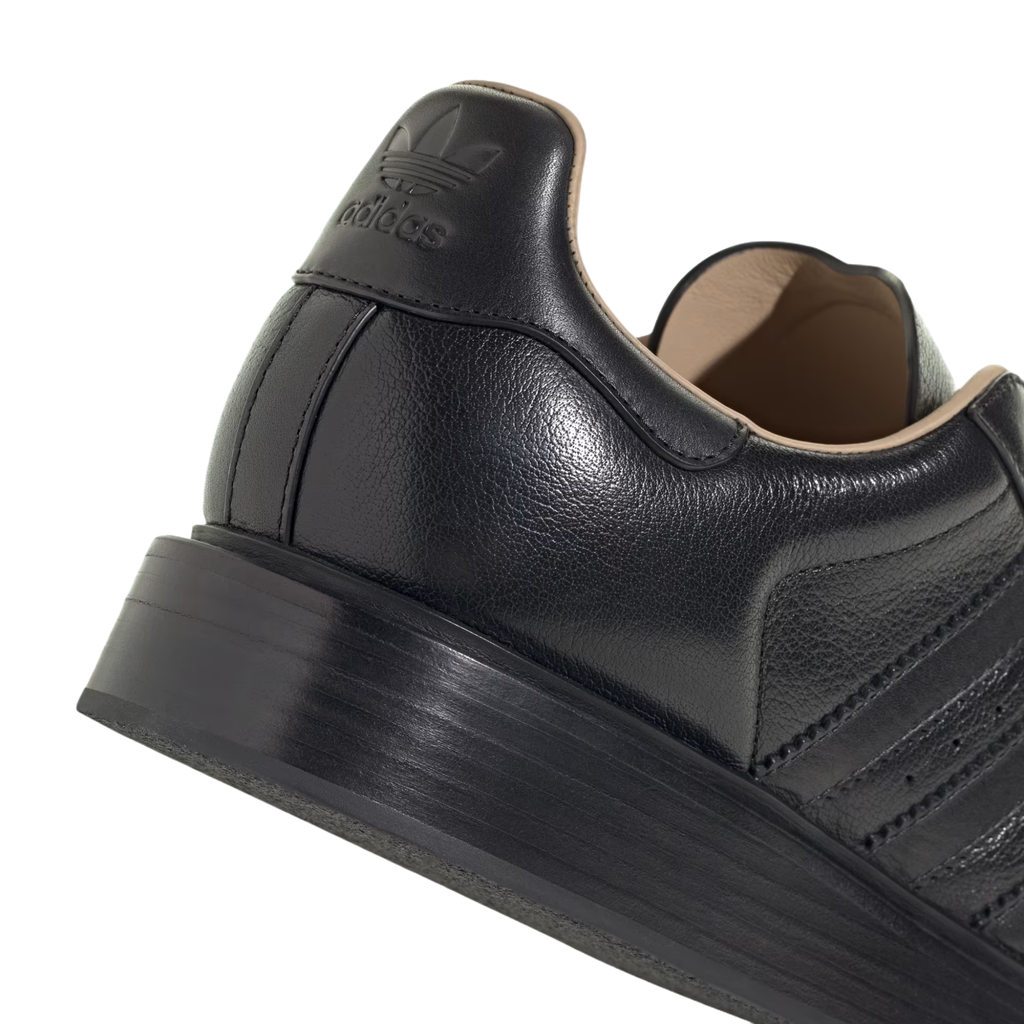 Adidas Originals Mens Black Superstar Lux Made in Italy Shoes, IH4681