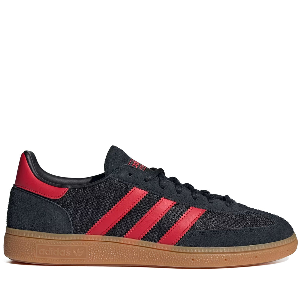 Men's Adidas Handball Spezial Shoes - Core Black/Better Scarlet/Gum