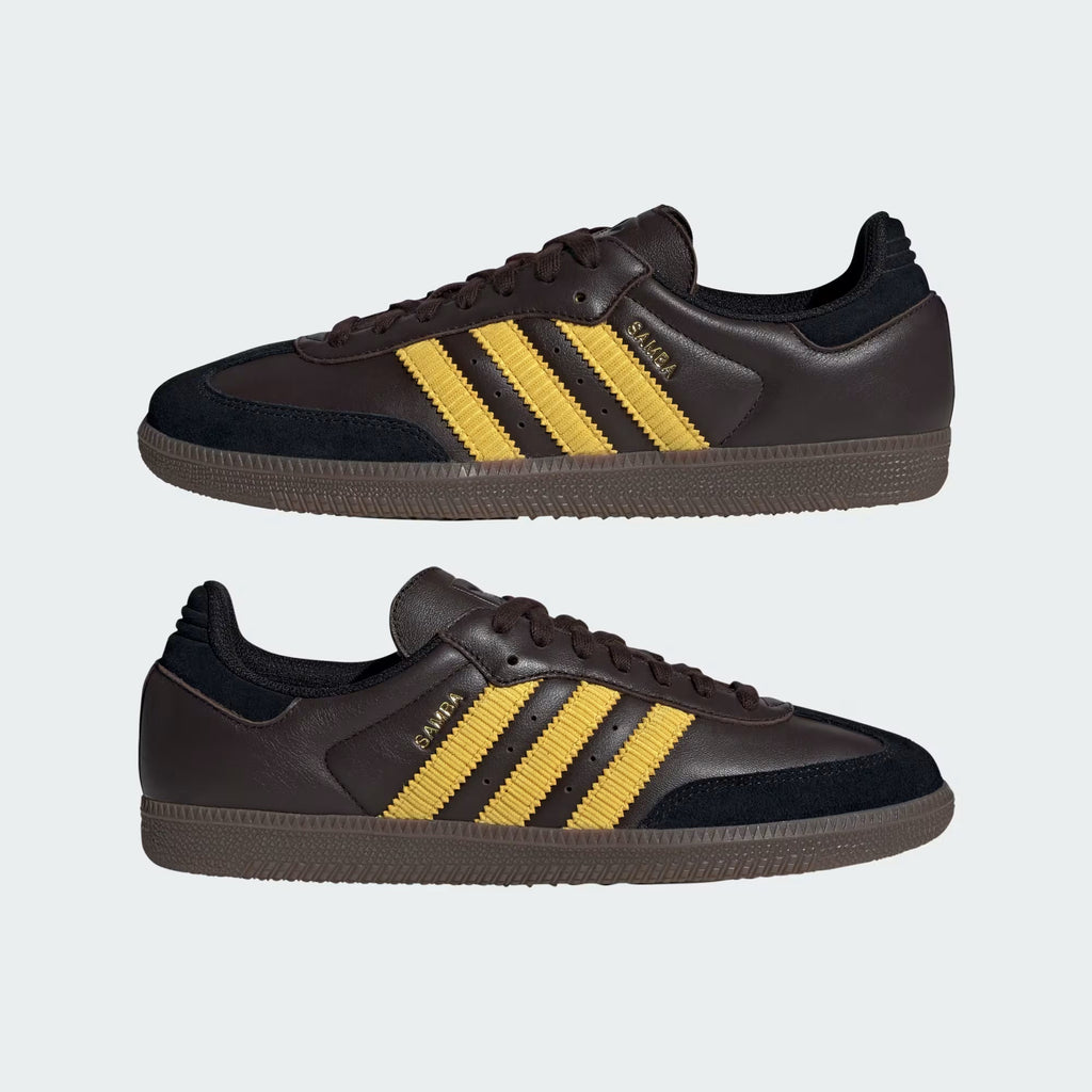 Men´s Adidas Samba OG - Aurora Coffee/Eqt Yellow