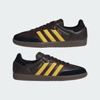 Men´s Adidas Samba OG - Aurora Coffee/Eqt Yellow