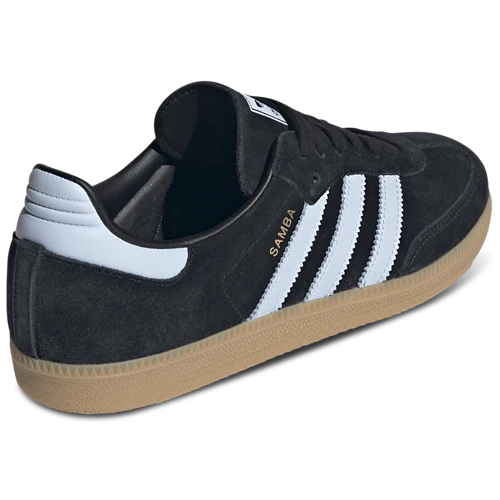 Men's Adidas Samba - Core Black/Crystal Sky