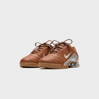 Nike T90 Shox Magia Qs - Pecan / Metallic Silver / Rustic / Gum Med Brown