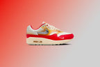 Women's Air Max 1 '87 PRM 'Soft Vinyl' - Sail/Metallic Silver/Siren Red