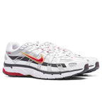 P-6000 - White/Varsity Red/ Metallic Platinum