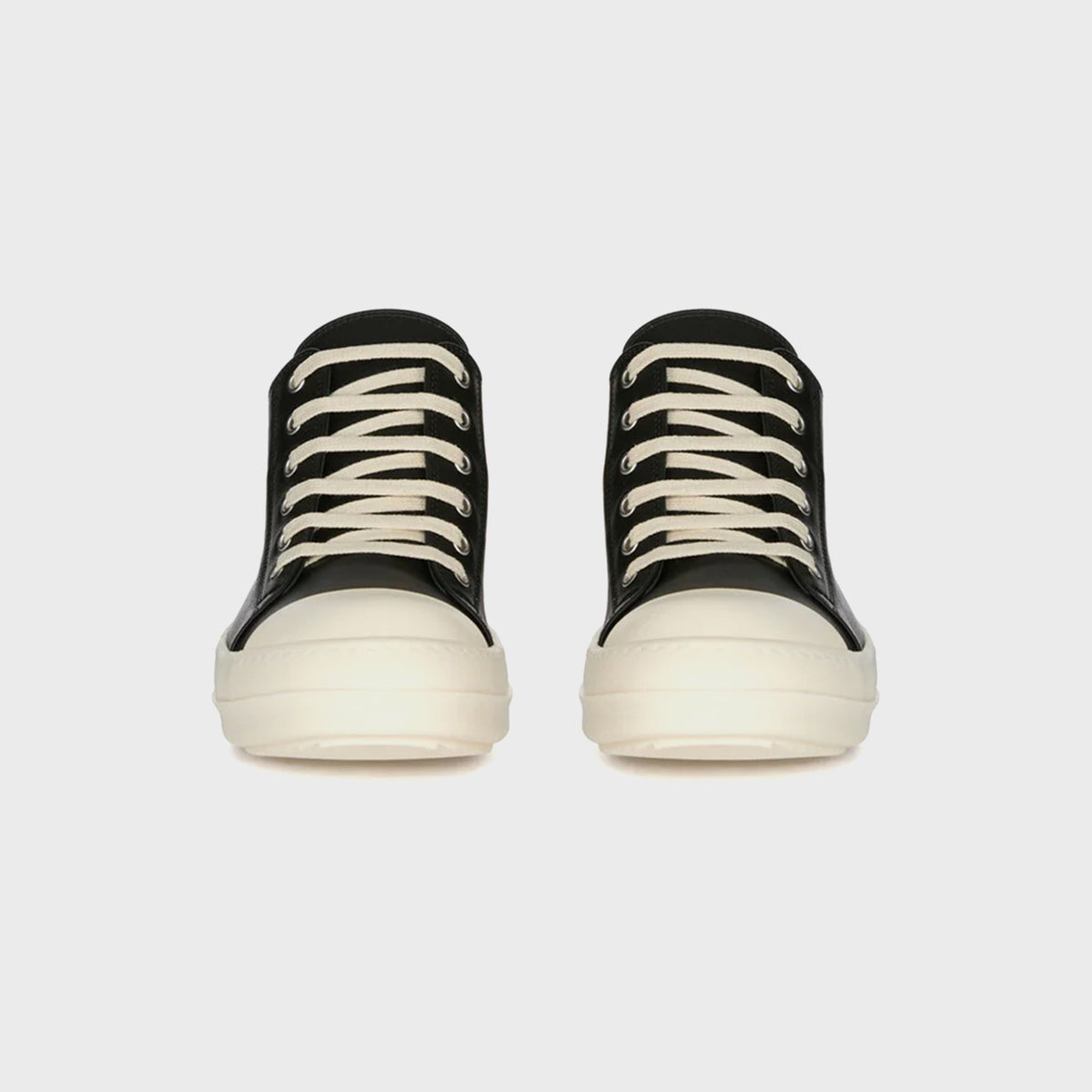 Rick Owens Low Sneaks - Grease / Milk