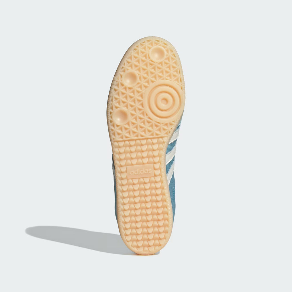 Men's Adidas Samba OG - Icey Blue/Chalk White/Sand Strata