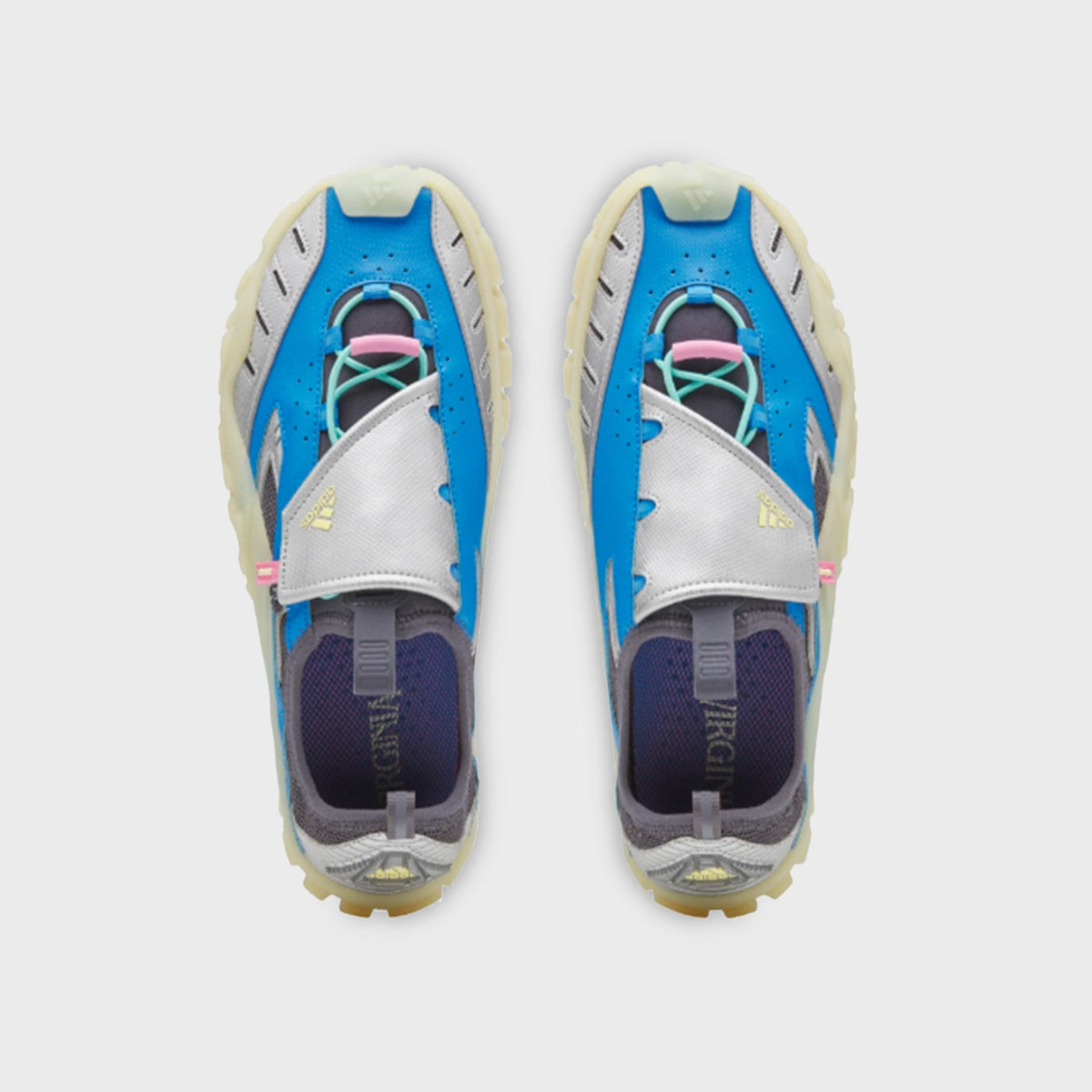 adidas x Pharrell Williams Water Moc - Lucid Ray Blue / Silver Metallic / Aurora Onix