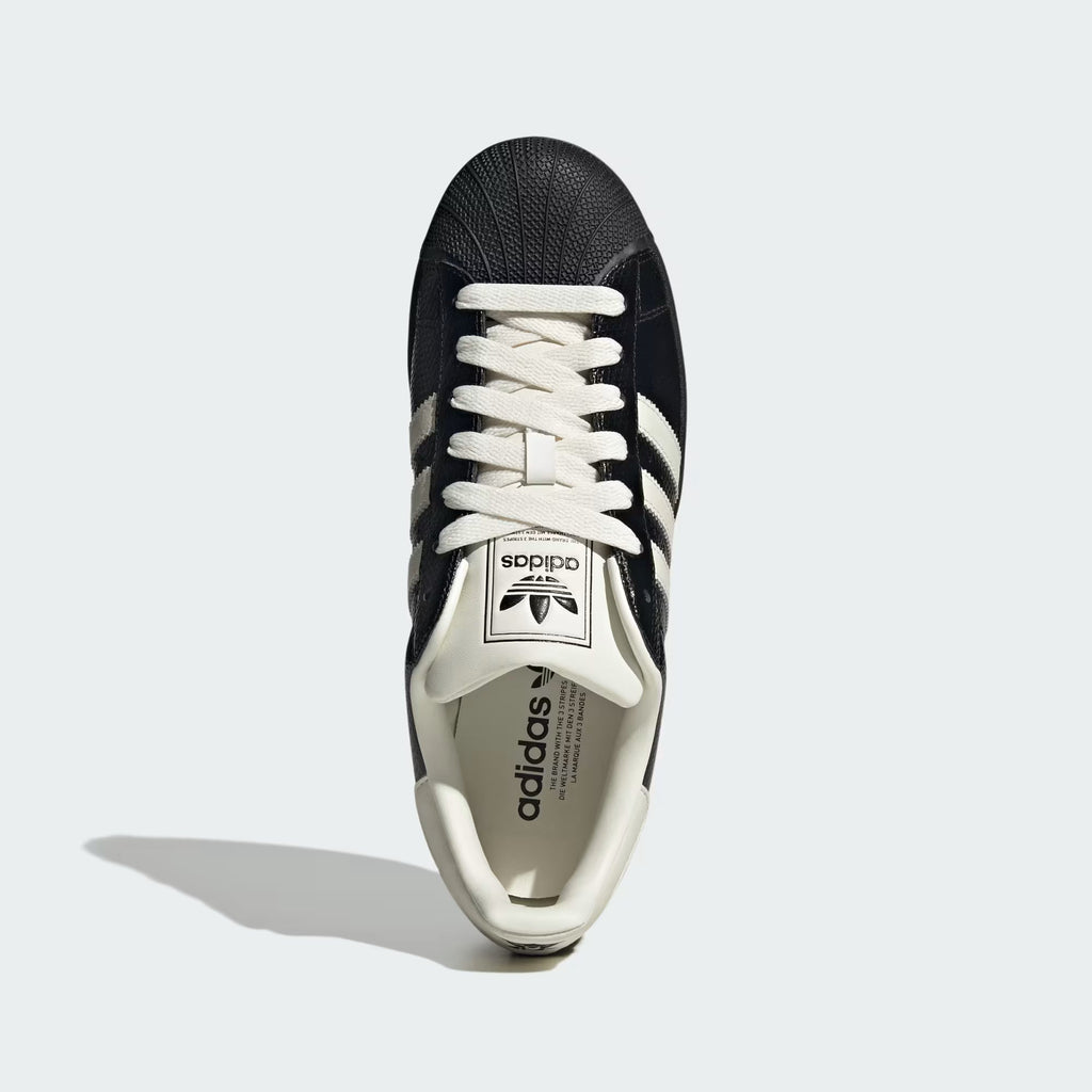 Men's Adidas Superstar II - Core Black/Core White