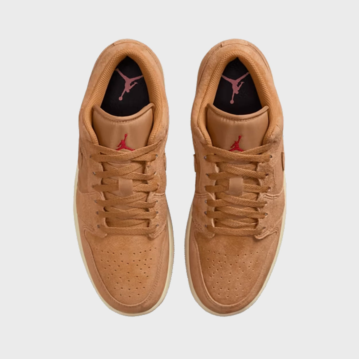Nike Air Jordan 1 Low SE - Flax / Varsity Red / Muslin / Black