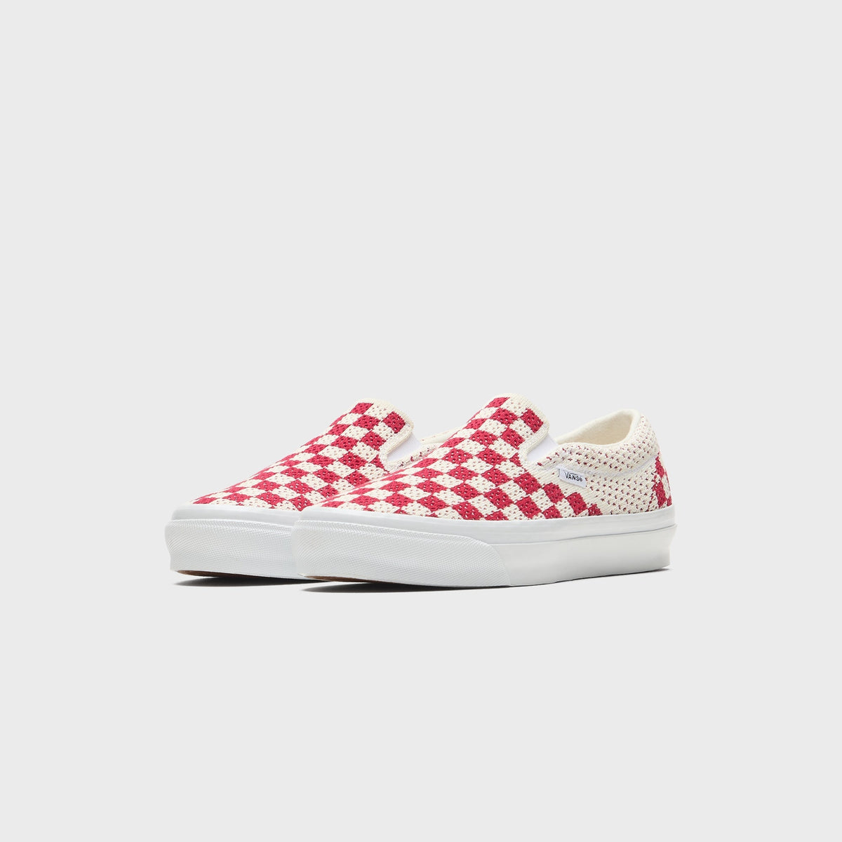 VANS LX Classic Slip-On 98 - Checkerboard Red