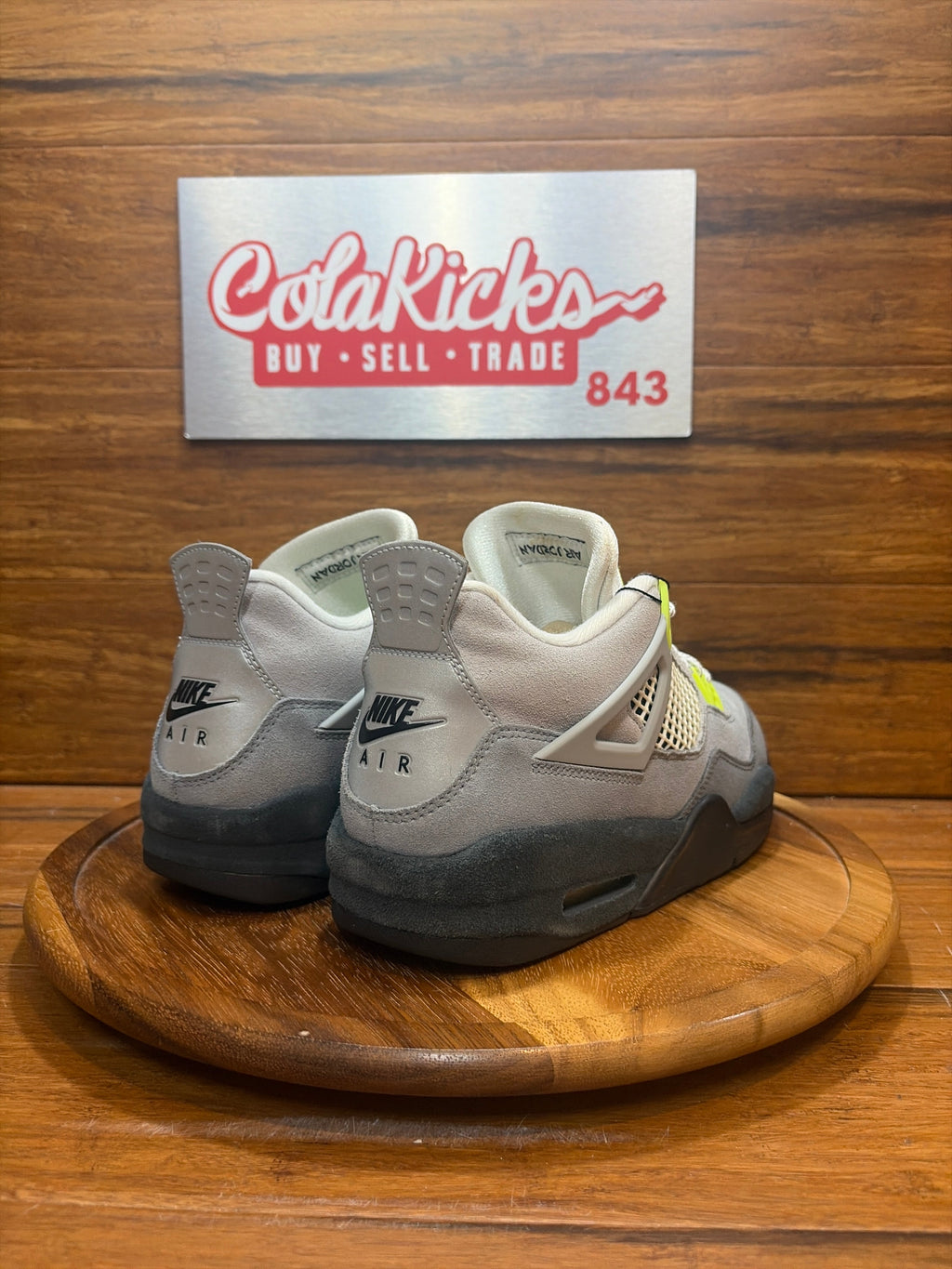 Jordan 4 Retro SE 95 Neon (GS)