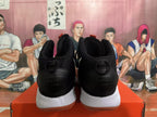 Nike Black and Orange Basketball Sneakers