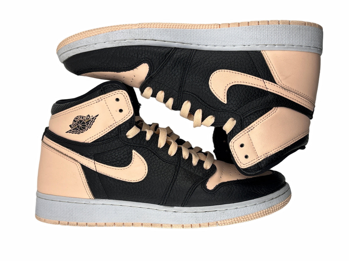 Jordan 1 Retro High Black Crimson Tint (GS)