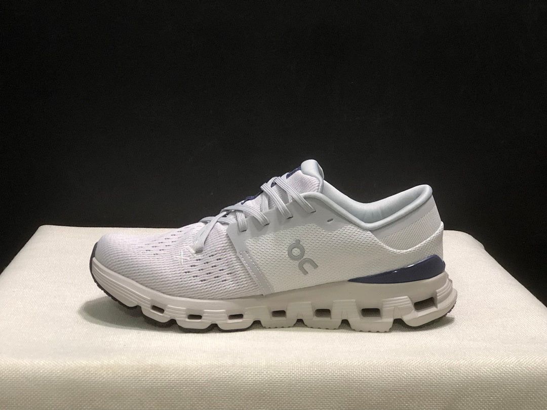 On Cloud X 4 Sneakers in Lavender and Blue