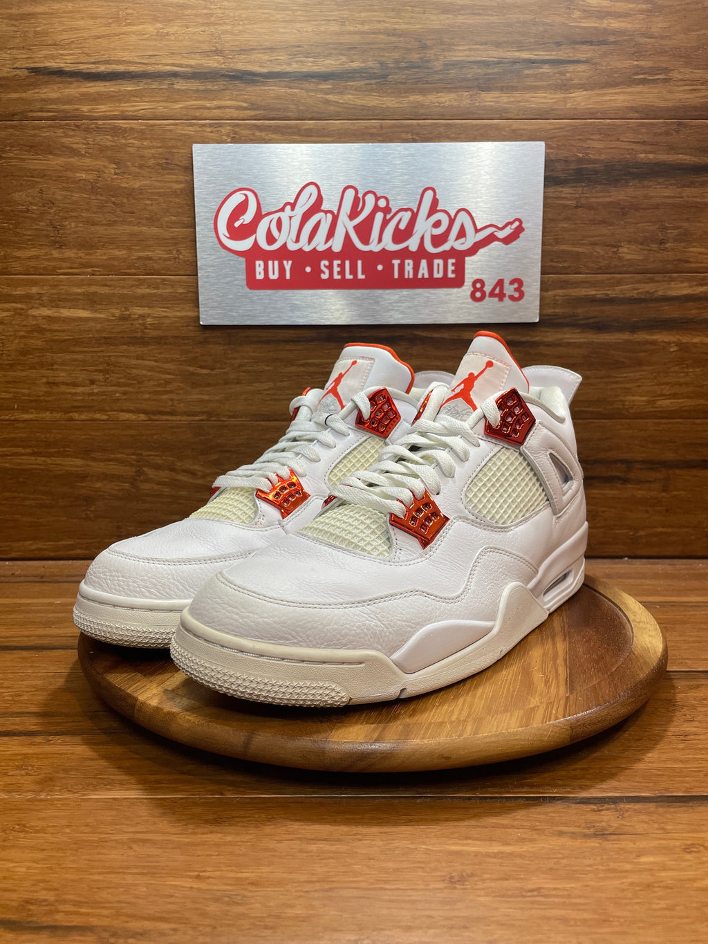 Jordan 4 Retro Metallic Orange