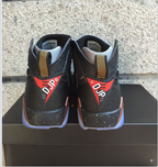 Air Jordan 7 Black and Copper High-Top Sneakers