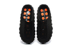 Nike Mind 001 Mules Black and Orange