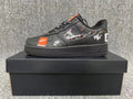 Nike Air Force 1 Low Black Graphic Sneakers AR7719-200