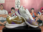 Nike Kobe Basketball Shoes, Purple and Gold Gradient