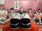Nike Basketball Shoes White Black Gold