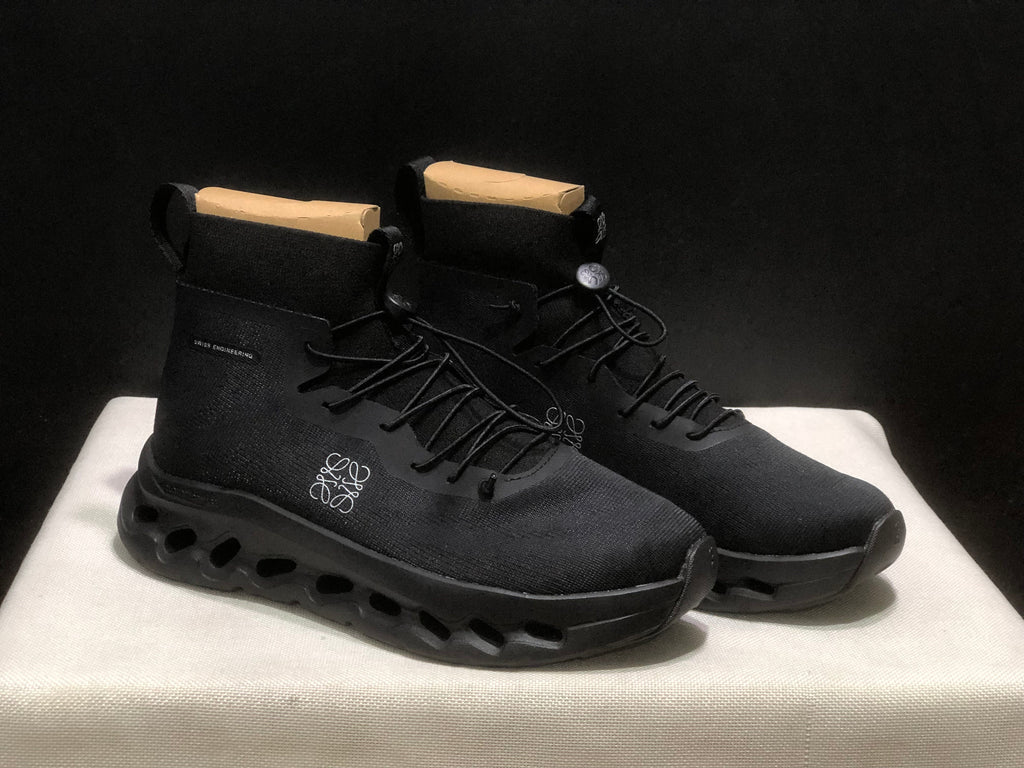 Cloudtilt Hi x LOEWE Black High-Top Sneakers