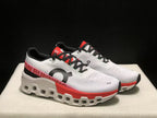 On Cloudmonster 2 PAF White Rose Running Sneakers