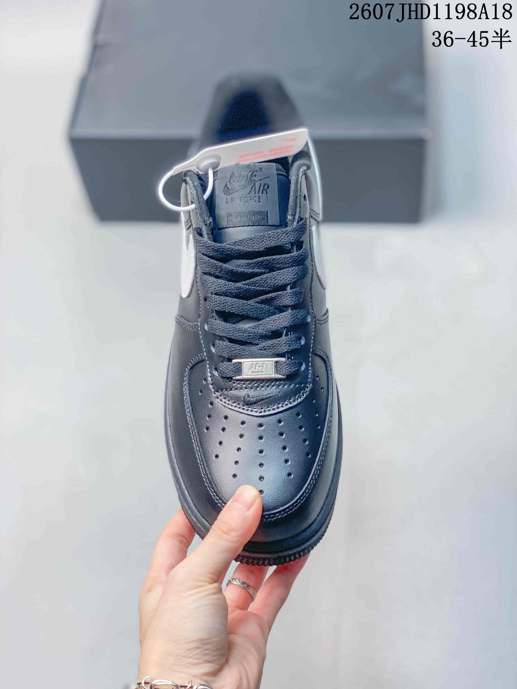 Nike Air Force 1 '07 Low Sneakers Black/White 2607JHD1198A18