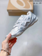 ASICS Hypersync Silver Low-Profile Retro Sneakers