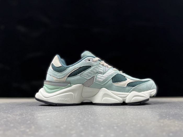 New Balance U9060FG Sneakers in Mint Green and White