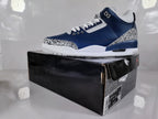 Jordan Air Jordan 3 Retro Sneakers in Blue and Grey