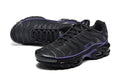 Nike Air Max Plus Black and Purple Sneakers