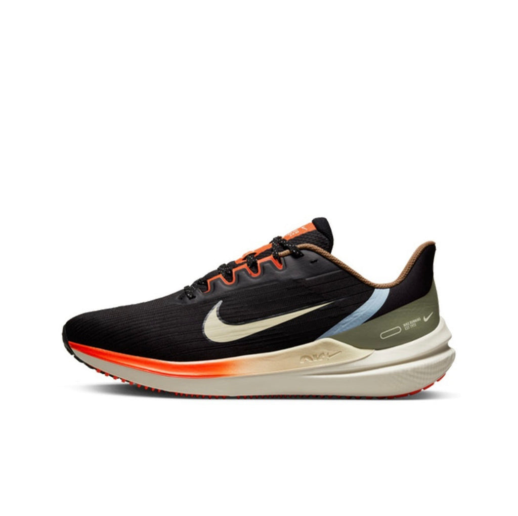Nike Air Winflo 9 Running Shoes Black Orange DX6040-071